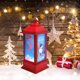 thumbnail image 5 of Vela Vintage Linterna Decorativa Al Aire Libre Con Luz Led Vela De Navidad Linternas De Mesa De Luz De Té Led Para Decoración De Navidad Noticed HA043961-02, 5 of 6