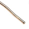 thumbnail image 3 of Rose Dipped in 24k Gold Forever Preserved Long Stem Rose with Golden Leaf Perfect Gift (Red), 3 of 3