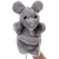 thumbnail image 1 of Marionetas de mano de ratón, juguetes de animales de peluche para juegos de imaginación imaginativos, medias, narración de cuentos, gris Sailing Electrónica, 1 of 6