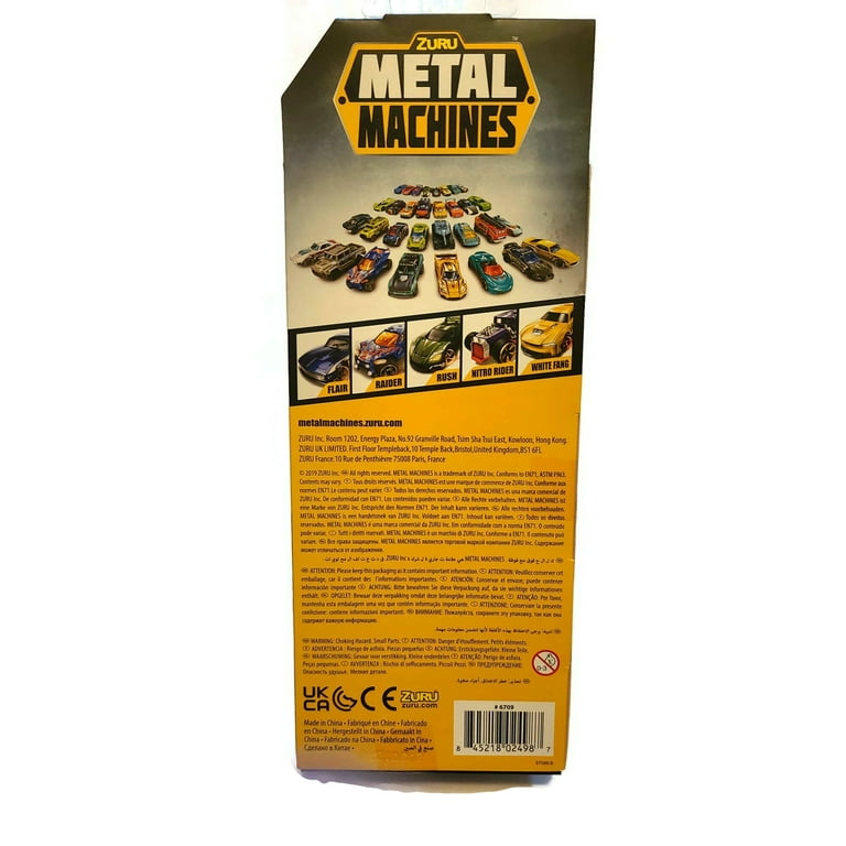 Zuru Metal Machines, 5 diecast vehicles, Flair, Raider, Rush