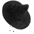 thumbnail image 2 of Shisuyan Tiny Hats Witch Hat Black Cloth 1Pcs Party Decor Halloween Event Decorations, 2 of 8
