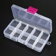thumbnail image 6 of 3pcs 10 Grid Electronic Component Parts Kits Plastic Storage Box Case, 6 of 8