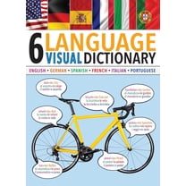 5 Language Visual Dictionary Paperback, DK, illustrated vocabulary