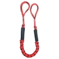 thumbnail image 4 of kurtrusly Elastic Boat Bungee Dock Line Docking Rope Boat Dock Line Stretches to 5.5ft Red Black Dots, 4 of 9