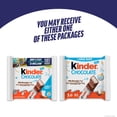 thumbnail image 6 of (6 pack) Kinder Chocolate, 4 Large Bars, Milk Chocolate Bar with Creamy Milky Filling, Individually Wrapped Candy, 3 oz Total, 6 of 20