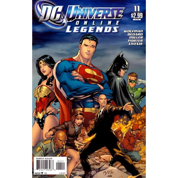DC Universe Online Legends #11 VF ; DC Comic Book