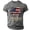 002Dark Gray, variant on Mens Usa Flag Graphic Tshirt Patriotic Short Sleeve Crew Neck American Flag Print Tee Casual Independence Day Loose Fit Tshirt Light Blue 4XL