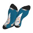thumbnail image 5 of KLL Nurse Doctor Gnomes Print Cool Socks Men's Women's Crew Socks Funny Crazy Novelty Stockings, 5 of 7