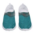 thumbnail image 1 of Simple Bohemian Printed Mesh Shoes Light And Breathable Home Shoes For Summer Soft Comfortable Slip On Shoes, 1 of 5