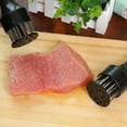 thumbnail image 7 of Steak and pork chops fast loosening meat needle practical stainless steel meat tenderizer tenderizer hammer knocking meat hammer, 7 of 7