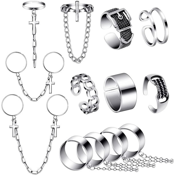 Gothic ring deals set