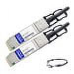 UPC: 0821455286937 | AddOn 3m Industry Standard QSFP+ DAC – direct attach cable – 10 ft