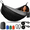 Dark Black, variant on Camping Hammock Light Orange Single Or Double Travel Swing