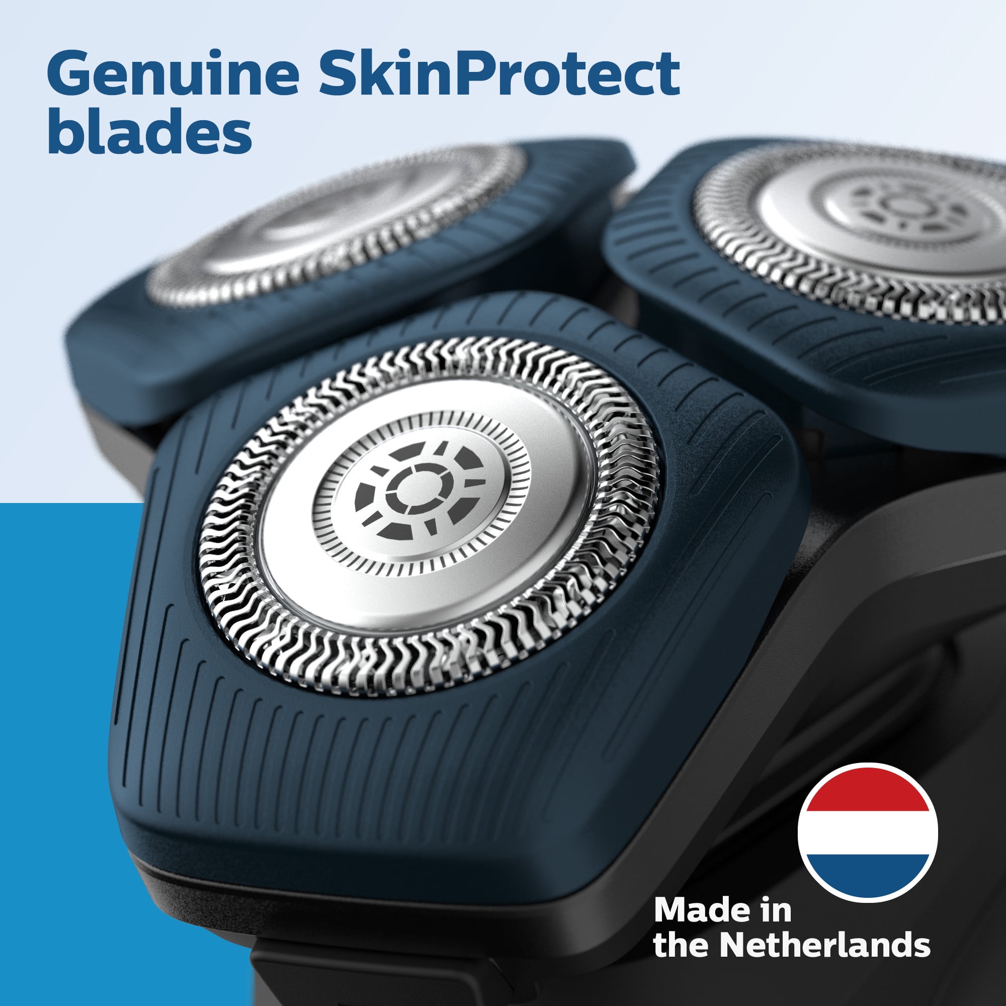Philips Norelco Shaving Heads for Shaver Series 7000 and Angular-Shaped Series 5000, 1 Pack, 3 Pieces SH71/52