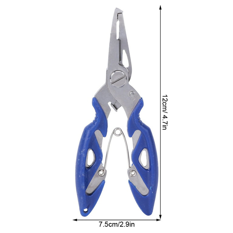 Fishing Pliers, Multi‑Function Fishing Plier Line Cutter Hook Remover Fish  Use Tongs Scissors Fishing Accessories 