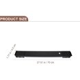 thumbnail image 3 of 2pcs Washing Machine Stand Movable Adjustable Base with Wheels Washer Lift for Dryer Refrigerator Fridge Home Appliances Black, 3 of 8