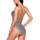 thumbnail image 4 of Body de encaje sexy con escote en V profundo para mujer, 4 of 5