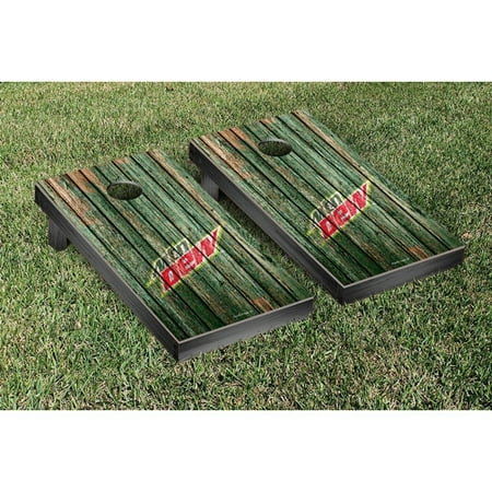 Victory Tailgate Mountain Dew Weathered Version Cornhole Game Set