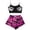 d-733Hot Pink373, variant on MEZZALL Women Sleeveless Halloween Print Pajama Spaghetti Strap Skeleton Hand Graphic Crop Cami Sleep Tops With Shorts Comfortable Nightwear For Cozy Home Sleepwear Breathable 2 Piece Pjs