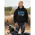 thumbnail image 2 of Speed Racing 96 Hoodie Men -Image by Shutterstock, Male x-Large, 2 of 4