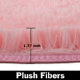 thumbnail image 4 of FUTATA Plush Fluffy Area Rugs For Bedroom Shaggy Washable Rugs Pad Fuzzy Carpet Non-Slip Runner Nursery Kids Rugs Round Mat For Living Room Bedside, 4 of 8
