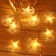 thumbnail image 5 of Cadena de lámparas, luz LED de modelado de luna y estrella, cadenas de iluminación delicadas con pilas para el hogar, Bar, dormitorio, patio, 3 Kits de decoración para fiestas 1.5 Meter/10 Lampen sweethay HA061915-01, 5 of 6