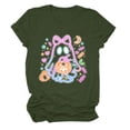 thumbnail image 6 of Halloween Shirt For Women Short Sleeve Tee T Shirt Printing Loose Top Halloween Boo Shirts Halloween Ghost Tshirts, 6 of 7