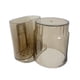 thumbnail image 5 of Soporte para cepillos de dientes y pasta de dientes de pared con vaso de enjuague Almacenamiento para cepillos de dientes Marrón, 5 of 9