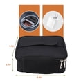 thumbnail image 2 of Portable Oven, Mini Microwave with 2 Heating Methods, Oxford Cloth Food Warmer, USB Charging Lunch Box Warmer for Work, Trip, Camping, Black, 2 of 7