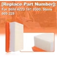 thumbnail image 3 of Air Fuel Filter Spark Plug For Stihl TS400 BR350 SR430 Blower, Air Filter, Spark Plug, Fuel Filter, 3 of 6