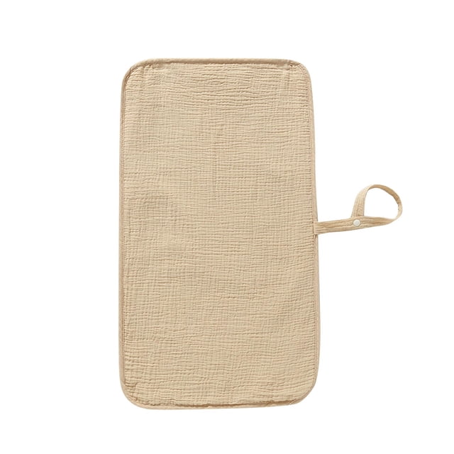 Alfombra portátil para cambiar pañales Penkiiy, estera de viaje ligera plegable e impermeable para bebés-Gran regalo de ducha para mamá o papá Khaki