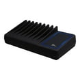 thumbnail image 1 of SIIG 90W Smart 10-Port USB Charging Station with Non-Slip Padded Deck and LED Ambient Light for Smartphones, Tablets, and Many Other Compatible USB Powered Devices (Black), 1 of 4