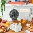 thumbnail image 4 of Beautiful Rotating Belgian Waffle Maker, White Icing by Drew Barrymore, 4 of 16