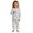 A501 White, variant on Yuncity Girls Pajamas Set Fall Crew Neck Long Sleeve Top Pajama Pants For Kids Cozy Loungewear Soft Nightwear Cozy Comfortable Jammies Size 2-3 Years