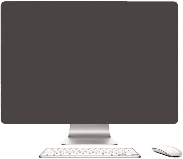 Computer monitor dust cover black, LCD TV dust cover, flexible soft