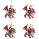 thumbnail image 1 of Decoraciones Navideñas Dragón Dibujos Animados Acrílico para Fiesta Navidad (B), 1 of 2