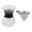 400ml with Filter, variant on Pour Over Coffee Maker, Glass Coffee Pot Coffee Brewer with Stainless Steel Filter, High Heat Resistance Decanter, 14 Ounce -