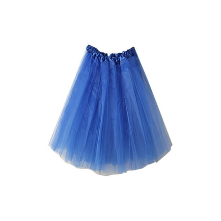 

asdoklhq Maternity Dress Womens High Quality Pleated Gauze Short Skirt Adult Tutu Dancing Skirt