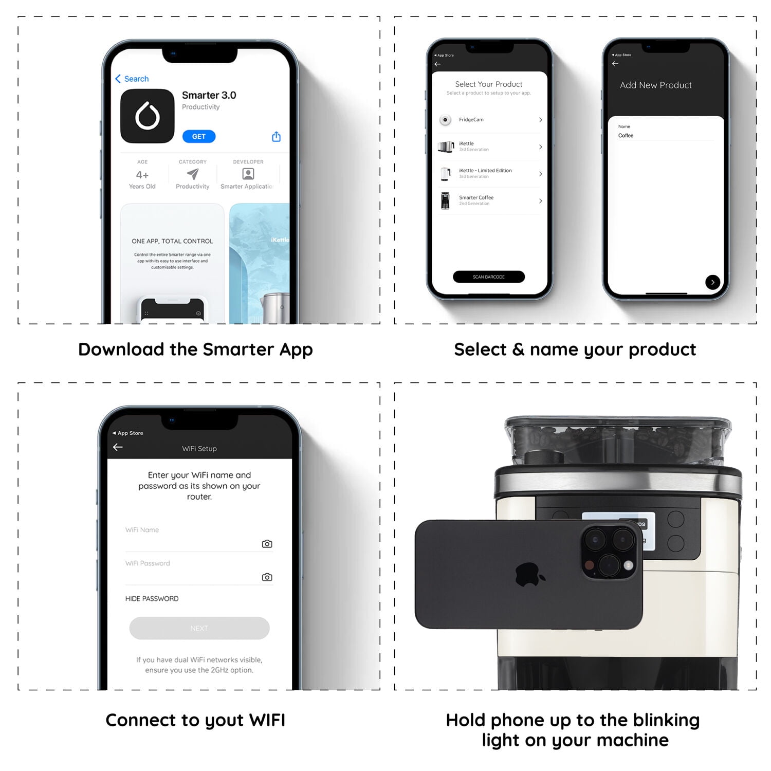 Smarter iCoffee Brew Smart Coffee Maker and Grinder with App 3