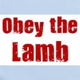 thumbnail image 2 of CafePress - Obey The Lamb Infant Bodysuit - Baby Light Bodysuit, Size Newborn - 24 Months, 2 of 4