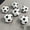 C, variant on Soccer Shaped Leather Sandbag, Foam & Ceramic Granule Filled Low-Impact Throwing Ball, Waterproof Wear Resistant Leather Training Pouch for Indoor Outdoor Relaxation Hand Coordination Practice