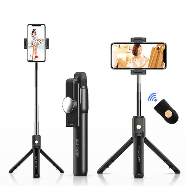 Baston Selfie stick Bluetooth Tripie Con Control Remoto Bluetooth 4.0 Ele-Gate ZP06