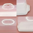 thumbnail image 3 of Cheeren PP Plastic Easy to Open and Close Bread Box, 3 of 5