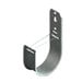 ICC J Hook; Zinc-Plated 18 Gauge Steel, 0.870 Inch x 1.040 Inch x 3.120 Inch