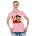 thumbnail image 3 of Vintage Betty Boop Cartoon Cherry Women's Plus Size Shirt Brisco Brands 3X, 3 of 6