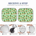thumbnail image 6 of Zufioo St. Patrick's day Print Folding Car Windshield Sun Visor, Anti-ultraviolet Sun Visor, Suitable for Trucks, Vans Car Accessories-Large, 6 of 6