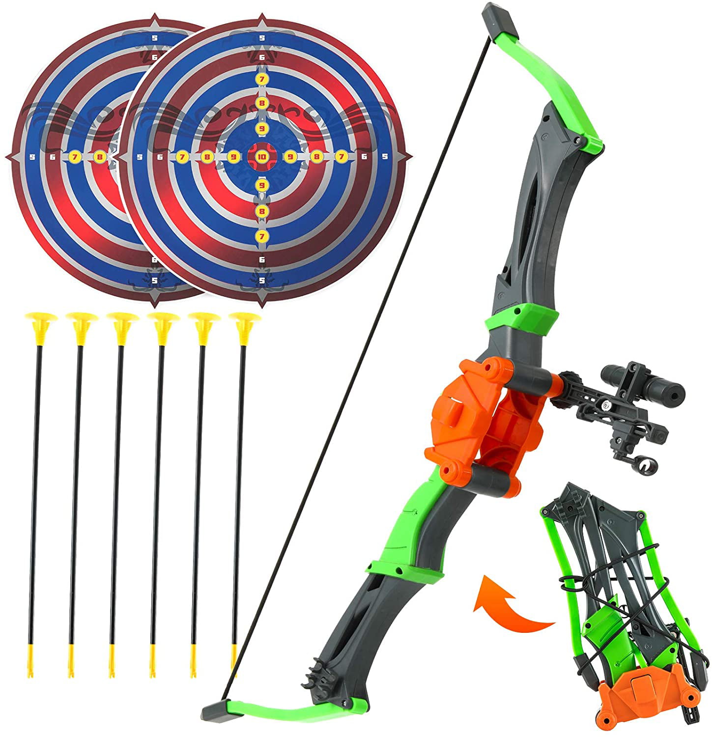 Details about    Kids Bow and Arrows Kids Archery Bow and Arrow Toy Set for Boys Girls, 