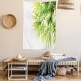 thumbnail image 2 of Bamboo House Decor Wall Hanging Tapestry, Bamboo Leaf Illustration Icon for Wellbeing Health Fresh Purity Tranquil Art Print, Bedroom Living Room Dorm Accessories, 40 X 60 Inches, by Ambesonne, 2 of 5