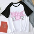 2000s Hello Kitty T Shirt Women Tshirt Sanrio Clothes Tshirt Short