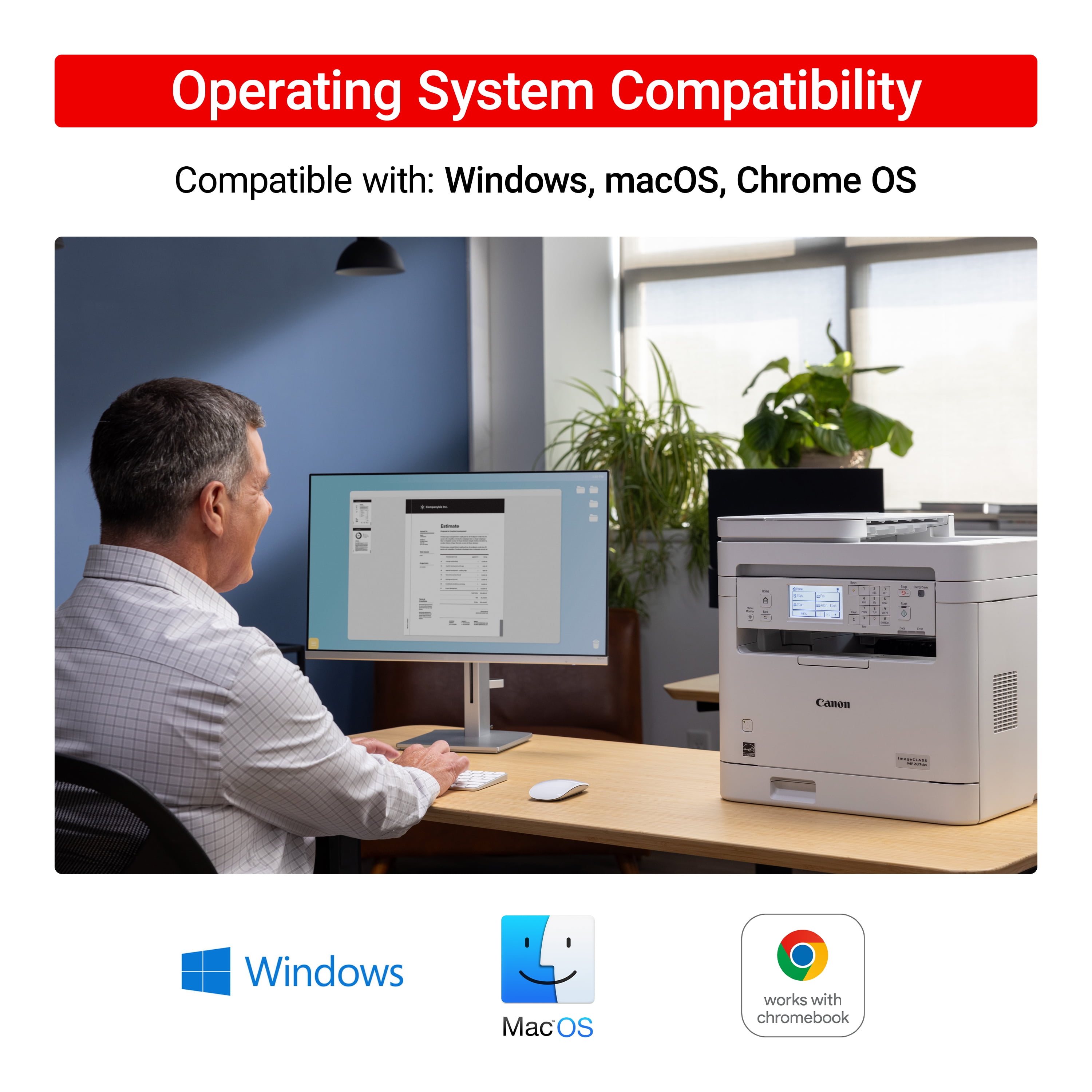 Canon imageCLASS MF287dw - All in One, Wireless, Duplex Laser Printer